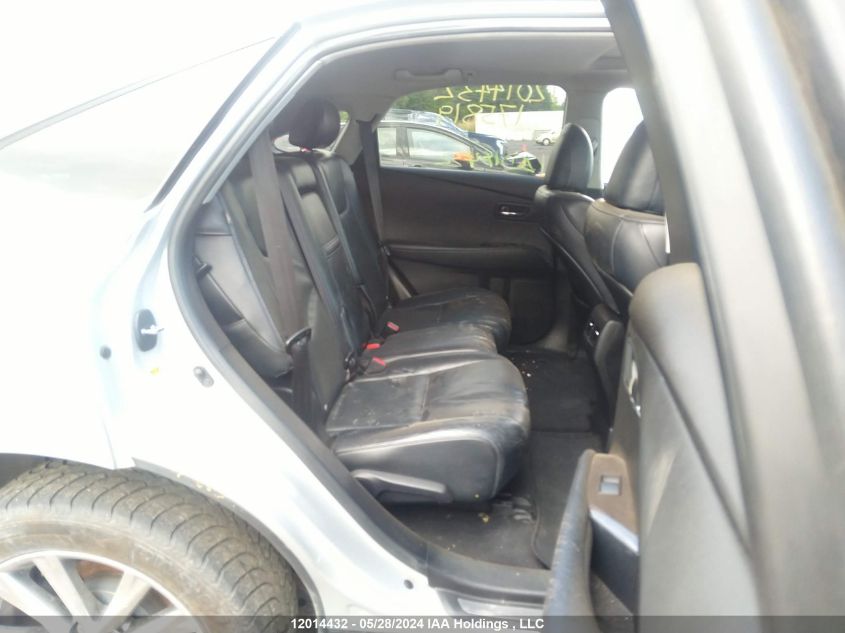 2013 Lexus Rx 350/Base/F Sport VIN: 2T2BK1BA7DC175819 Lot: 12014432