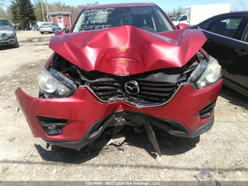 2016 Mazda Cx-5 VIN: JM3KE4CY9G0715895 Lot: 12014440