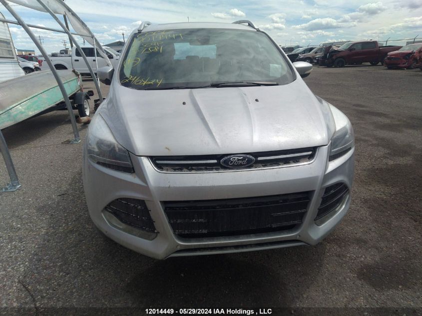 2014 Ford Escape Titanium VIN: 1FMCU9J98EUA87581 Lot: 12014449