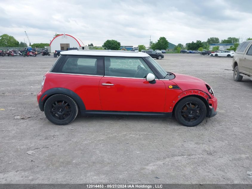 2013 Mini Cooper Hardtop VIN: WMWSU3C55DT373543 Lot: 12014453