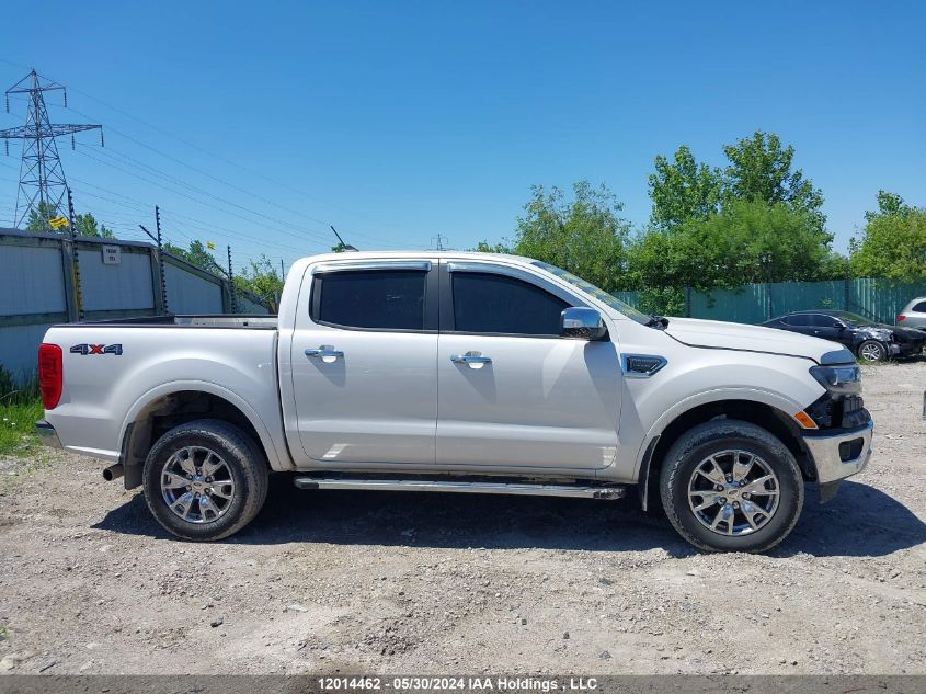 2019 Ford Ranger Lariat VIN: 1FTER4FH3KLA46505 Lot: 12014462