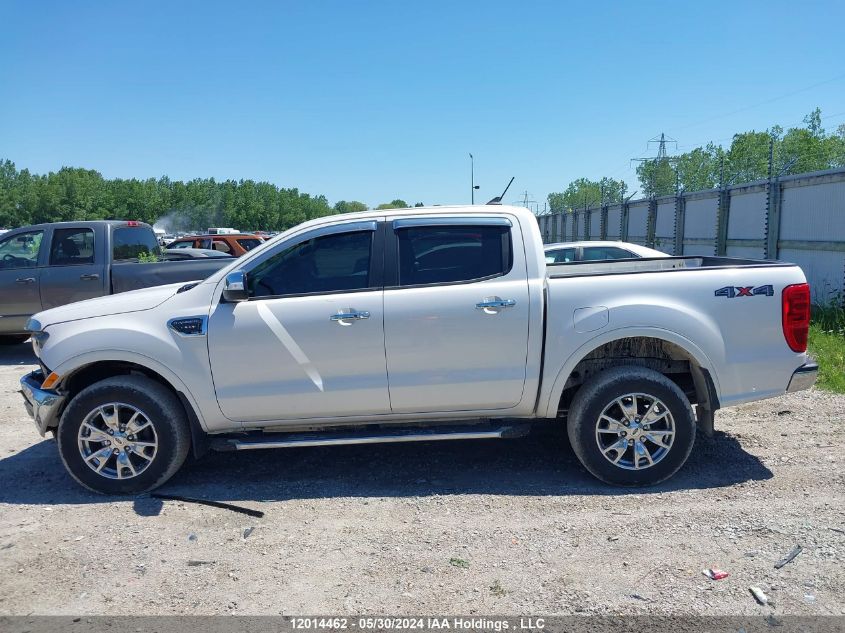 2019 Ford Ranger Lariat VIN: 1FTER4FH3KLA46505 Lot: 12014462