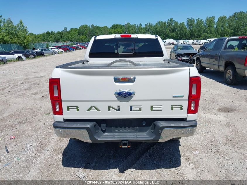 2019 Ford Ranger Lariat VIN: 1FTER4FH3KLA46505 Lot: 12014462
