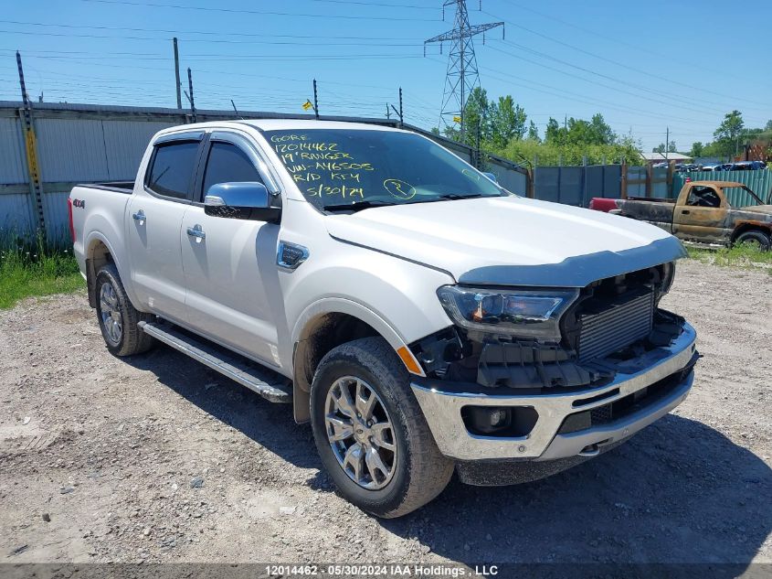 2019 Ford Ranger Lariat VIN: 1FTER4FH3KLA46505 Lot: 12014462