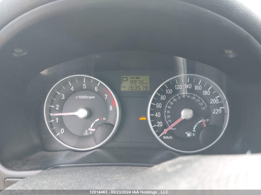 2007 Hyundai Accent VIN: KMHCN35C87U037234 Lot: 12014463