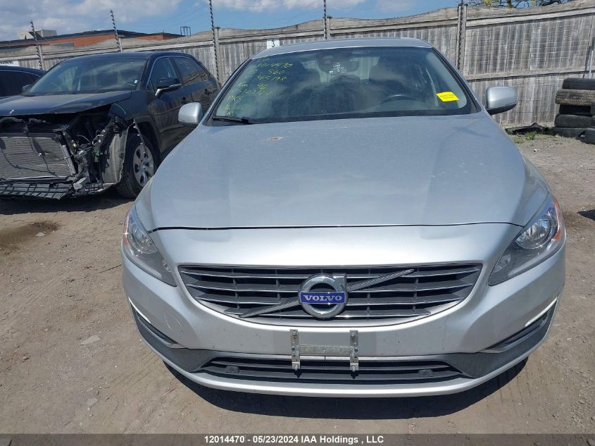 2015 Volvo S60 VIN: YV140MFL4F2365198 Lot: 12014470