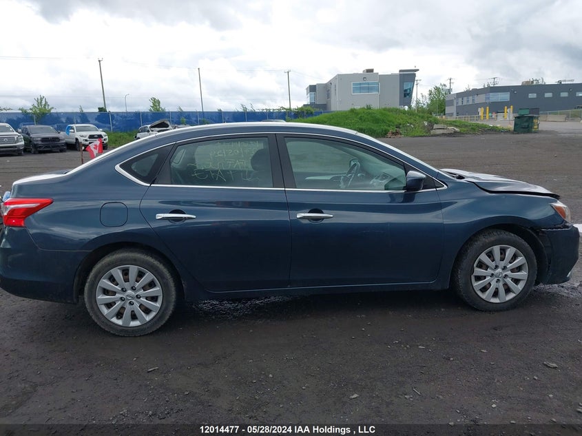 2016 Nissan Sentra S/Sv/Sr/Sl VIN: 3N1AB7AP1GL651253 Lot: 12014477