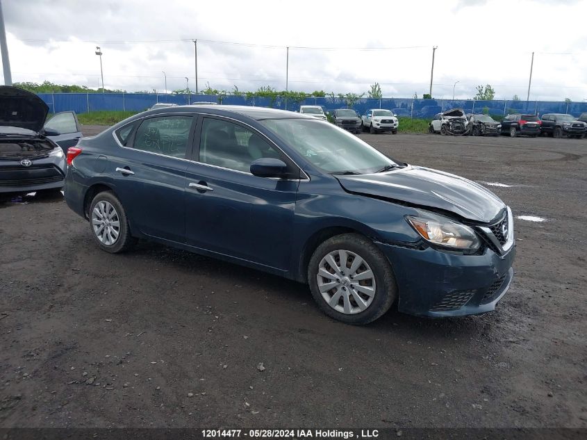 2016 Nissan Sentra S/Sv/Sr/Sl VIN: 3N1AB7AP1GL651253 Lot: 12014477