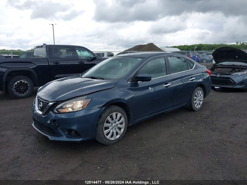 2016 Nissan Sentra S/Sv/Sr/Sl VIN: 3N1AB7AP1GL651253 Lot: 12014477