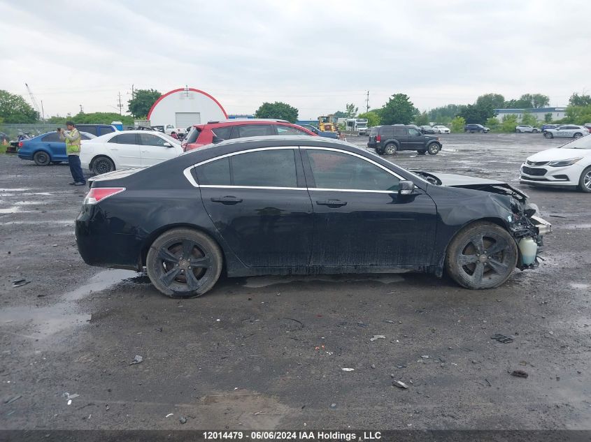 2012 Acura Tl VIN: 19UUA9F58CA802303 Lot: 12014479