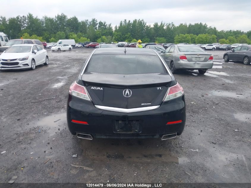 2012 Acura Tl VIN: 19UUA9F58CA802303 Lot: 12014479