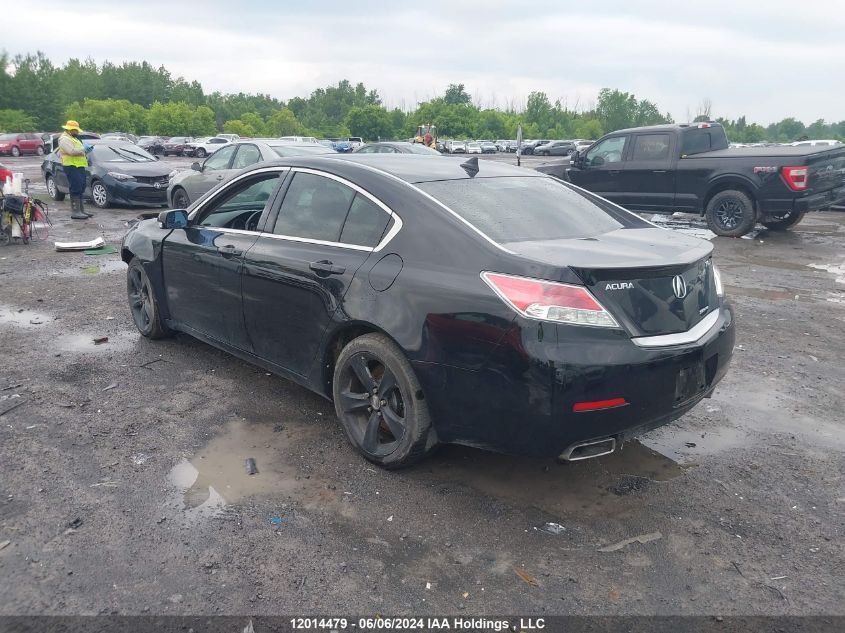 2012 Acura Tl VIN: 19UUA9F58CA802303 Lot: 12014479