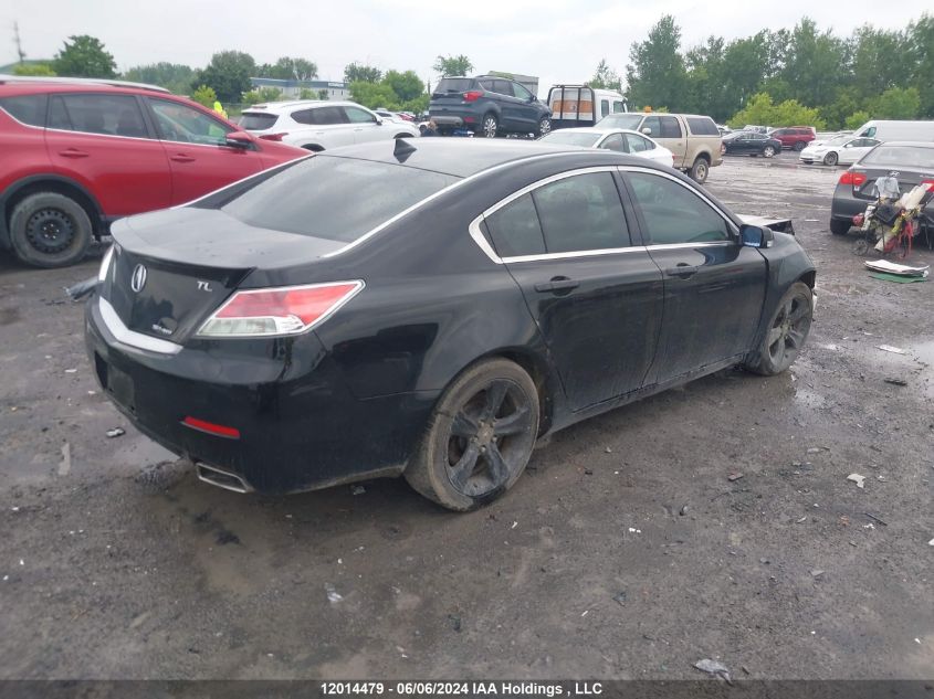 2012 Acura Tl VIN: 19UUA9F58CA802303 Lot: 12014479