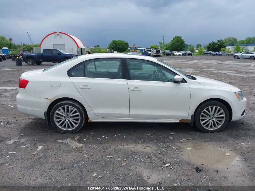 2012 Volkswagen Jetta Sedan VIN: 3VWGX7AJ4CM313979 Lot: 12014481