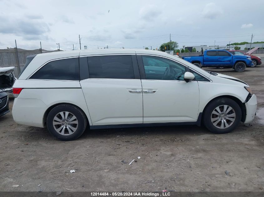 2015 Honda Odyssey VIN: 5FNRL5H46FB503254 Lot: 12014484