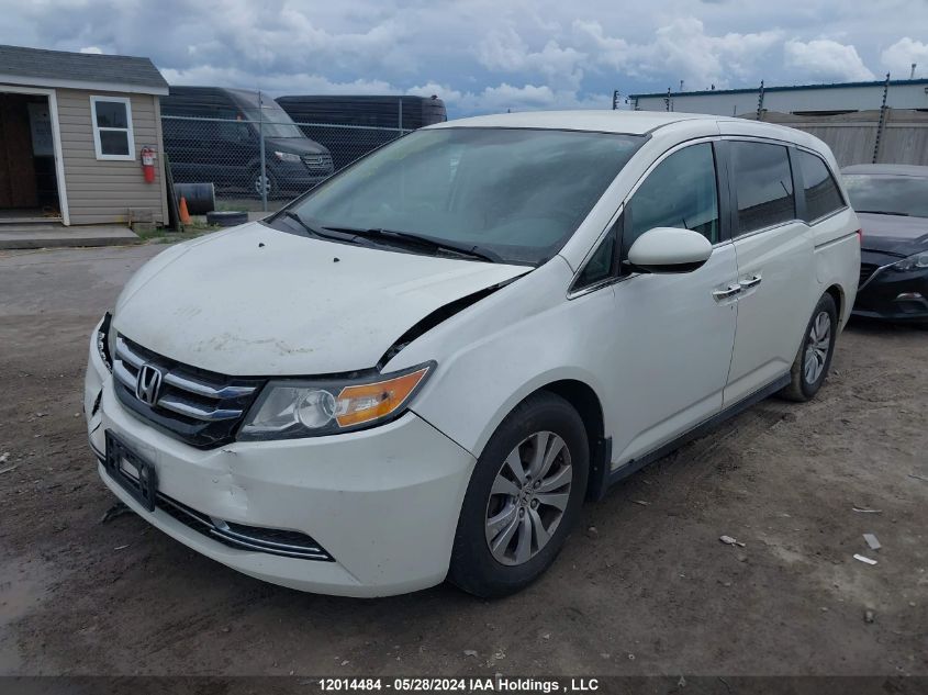 2015 Honda Odyssey VIN: 5FNRL5H46FB503254 Lot: 12014484