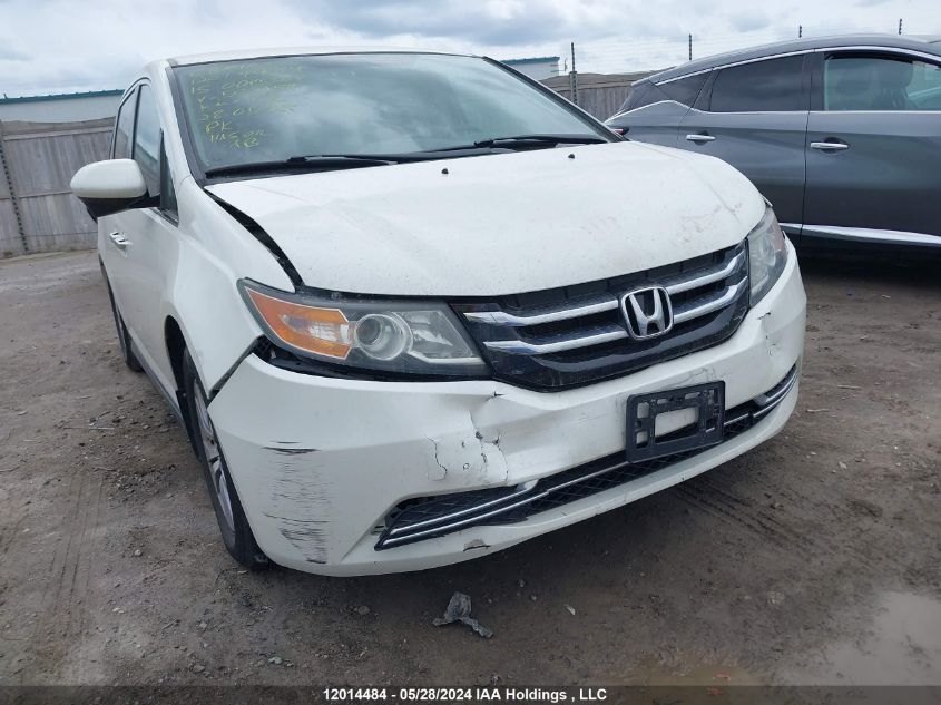 2015 Honda Odyssey VIN: 5FNRL5H46FB503254 Lot: 12014484