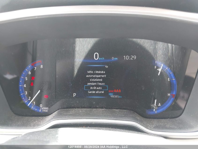 2022 Toyota Corolla Cross Xle VIN: 7MUDAABG9NV015525 Lot: 12014485