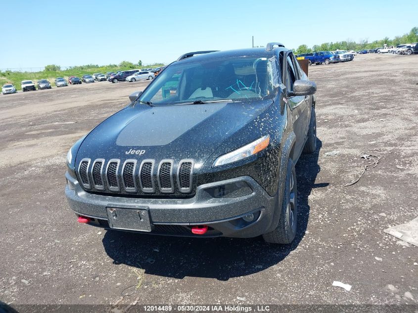 2017 Jeep Cherokee Trailhawk VIN: 1C4PJMBB2HD225543 Lot: 12014489