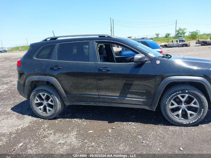 2017 Jeep Cherokee Trailhawk VIN: 1C4PJMBB2HD225543 Lot: 12014489