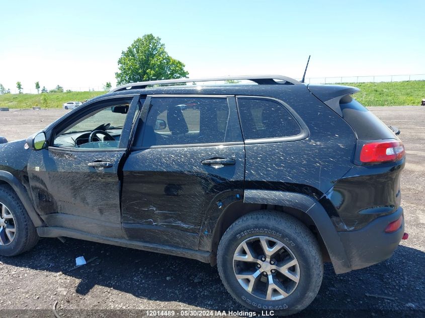 2017 Jeep Cherokee Trailhawk VIN: 1C4PJMBB2HD225543 Lot: 12014489