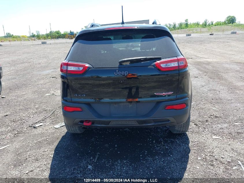 2017 Jeep Cherokee Trailhawk VIN: 1C4PJMBB2HD225543 Lot: 12014489