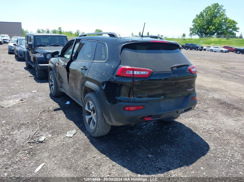 2017 Jeep Cherokee Trailhawk VIN: 1C4PJMBB2HD225543 Lot: 12014489