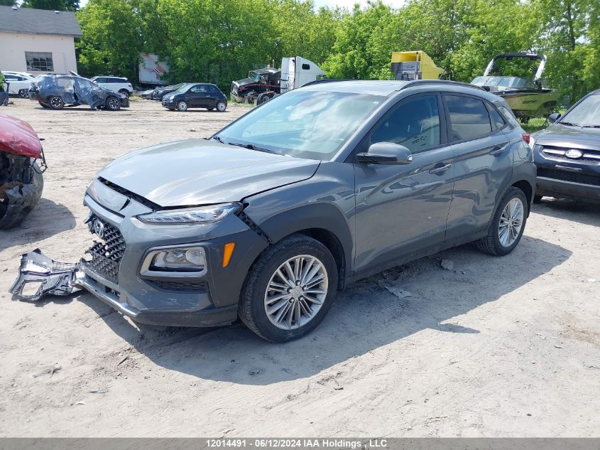 2021 Hyundai Kona Sel Plus VIN: KM8K6CAA7MU656335 Lot: 12014491