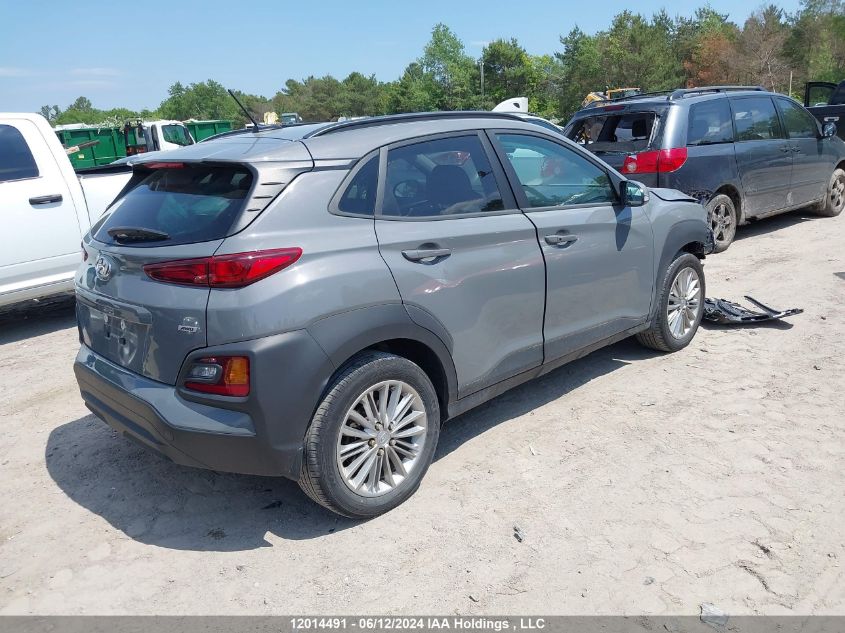 2021 Hyundai Kona Sel Plus VIN: KM8K6CAA7MU656335 Lot: 12014491