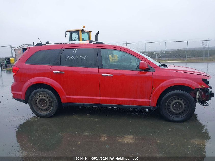 2015 Dodge Journey R/T VIN: 3C4PDDFG6FT651207 Lot: 12014494