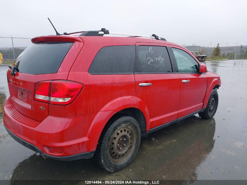 2015 Dodge Journey R/T VIN: 3C4PDDFG6FT651207 Lot: 12014494