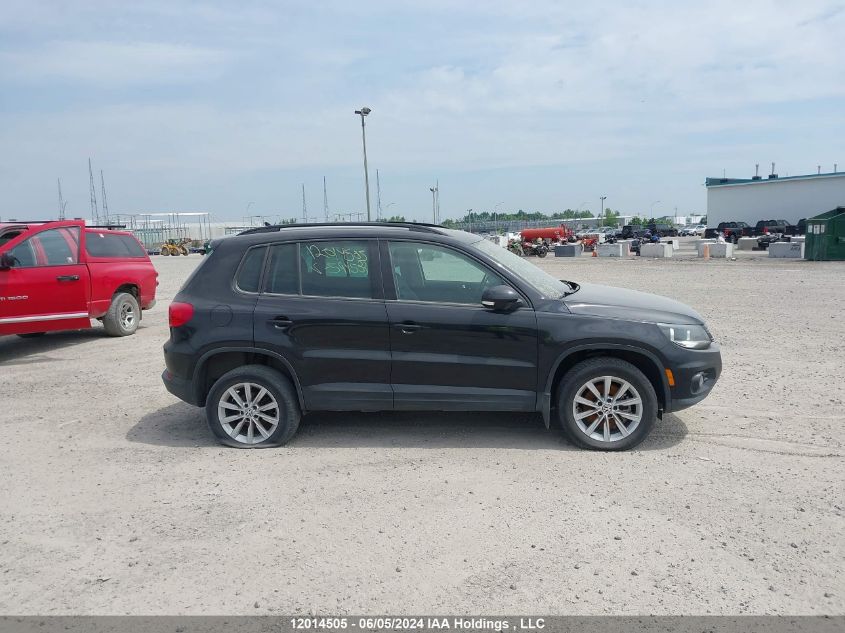 2012 Volkswagen Tiguan S/Se/Sel VIN: WVGBV7AX5CW594533 Lot: 12014505