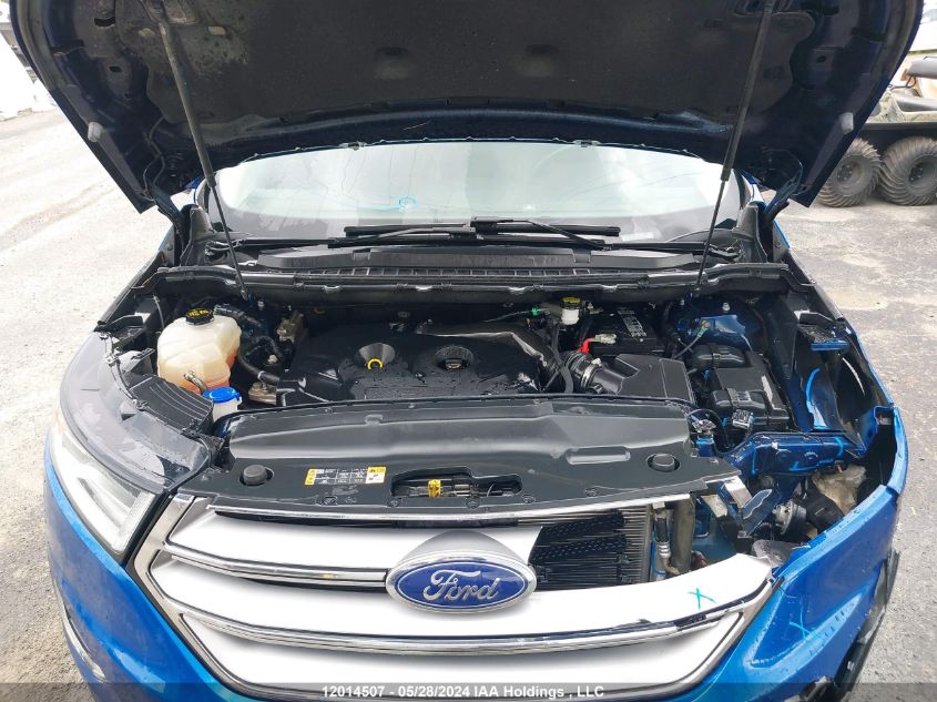 2018 Ford Edge Sel VIN: 2FMPK4J93JBB60303 Lot: 12014507