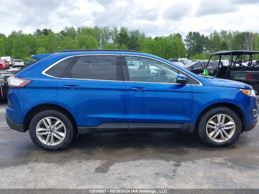 2018 Ford Edge Sel VIN: 2FMPK4J93JBB60303 Lot: 12014507