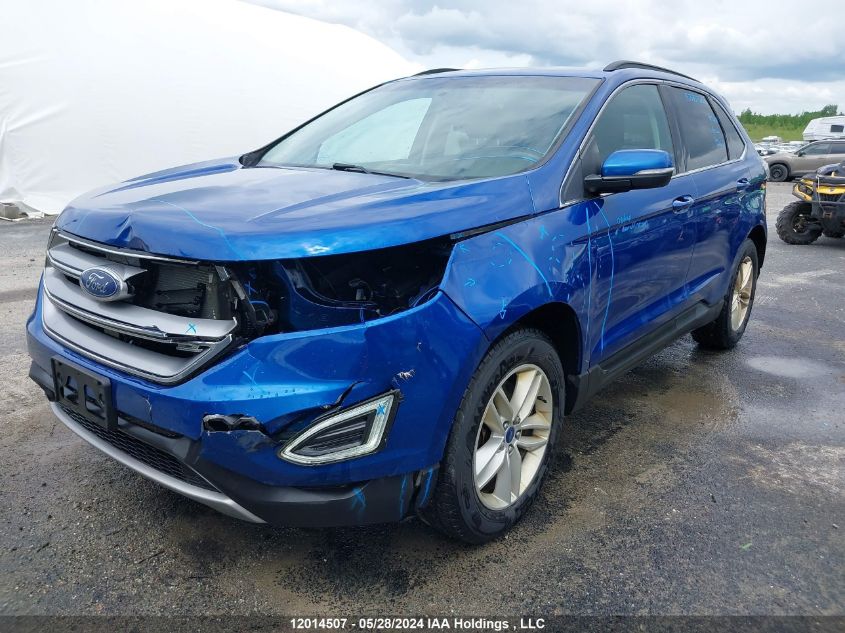 2018 Ford Edge Sel VIN: 2FMPK4J93JBB60303 Lot: 12014507