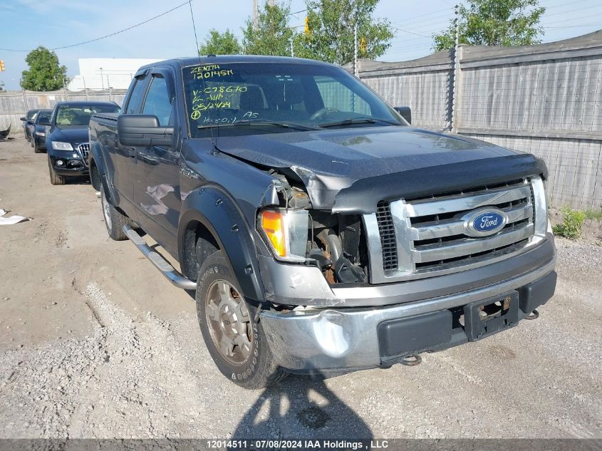2011 Ford F150 Super Cab VIN: 1FTFX1EF6BFC78670 Lot: 12014511