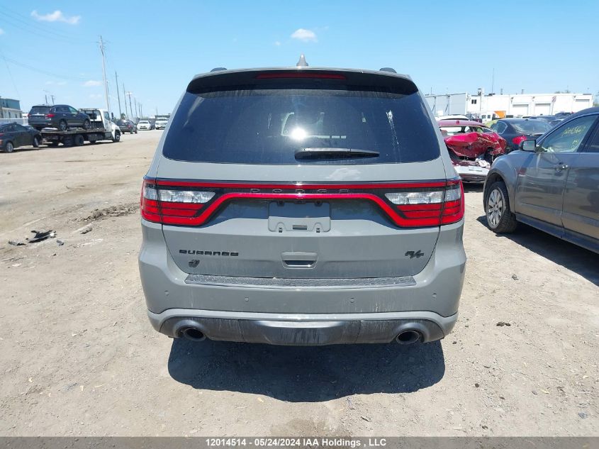 2022 Dodge Durango R/T Plus VIN: 1C4SDJCT0NC225310 Lot: 12014514