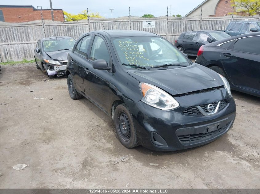 2016 Nissan Micra VIN: 3N1CK3CP1GL249358 Lot: 12014516