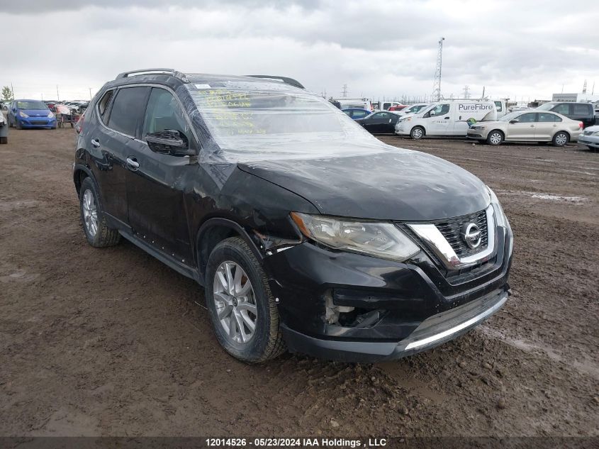 2017 Nissan Rogue Sv/Sl VIN: 5N1AT2MV4HC742307 Lot: 12014526