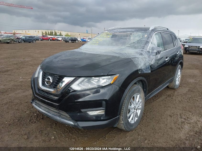 2017 Nissan Rogue Sv/Sl VIN: 5N1AT2MV4HC742307 Lot: 12014526