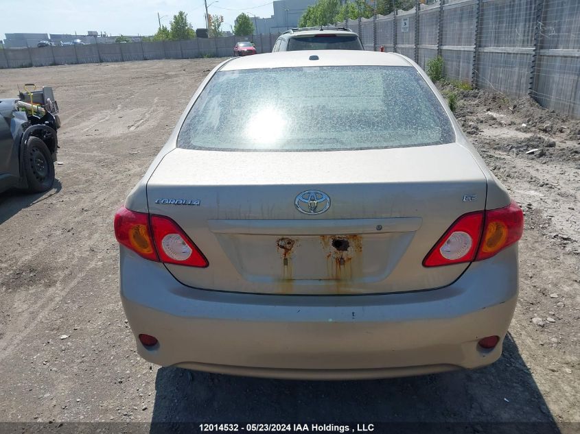 2009 Toyota Corolla Le VIN: 2T1BU40E99C020881 Lot: 12014532