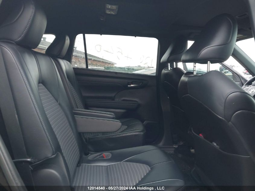 2022 Toyota Highlander VIN: 5TDLZRBH6NS164318 Lot: 12014540
