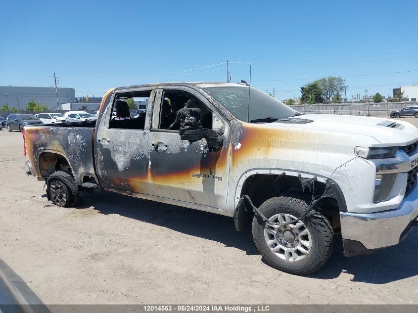 2021 Chevrolet Silverado 2500Hd VIN: 1GC4YNEY8MF291291 Lot: 12014553