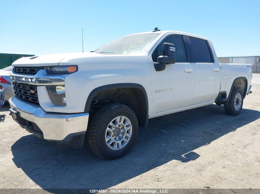 2021 Chevrolet Silverado 2500Hd VIN: 1GC4YNEY8MF291291 Lot: 12014553