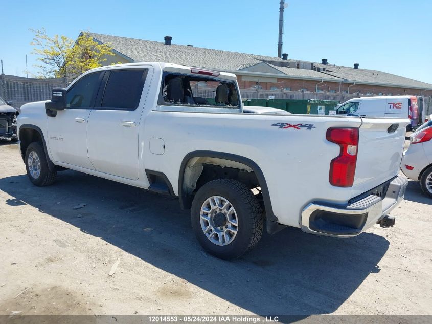 2021 Chevrolet Silverado 2500Hd VIN: 1GC4YNEY8MF291291 Lot: 12014553