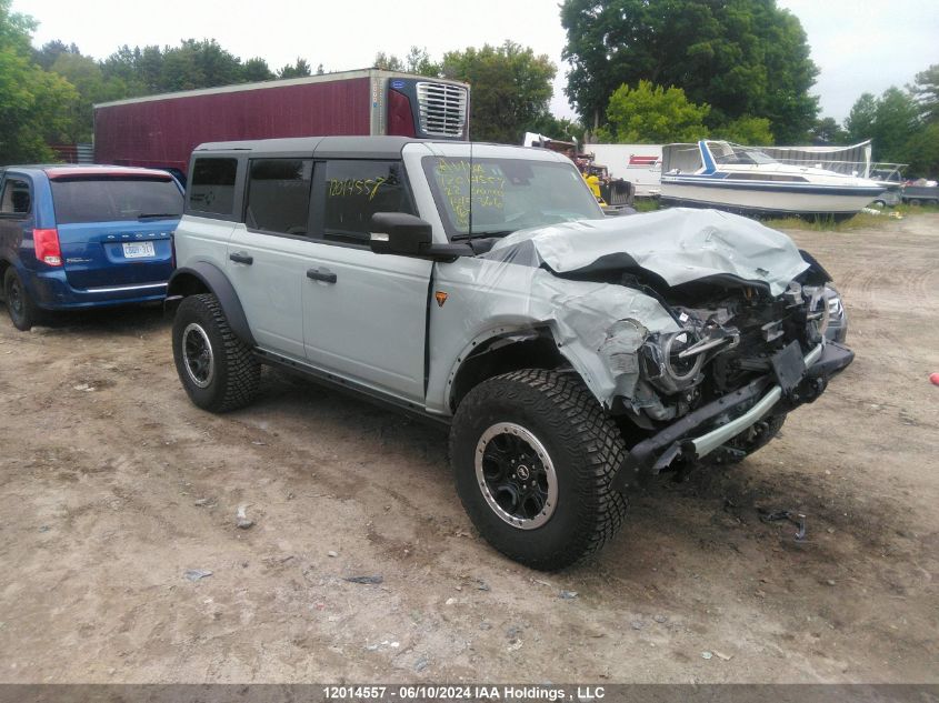 2022 Ford Bronco Badlands VIN: 1FMEE5DP1NLB45366 Lot: 12014557