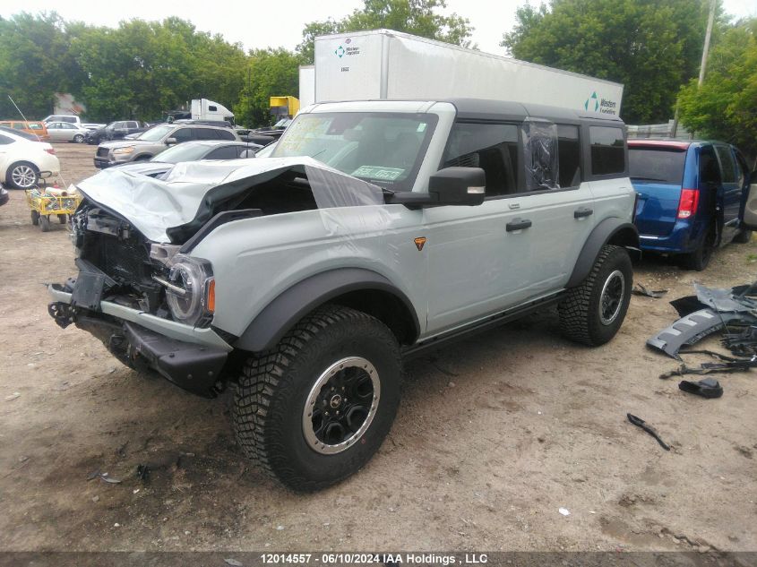 2022 Ford Bronco Badlands VIN: 1FMEE5DP1NLB45366 Lot: 12014557