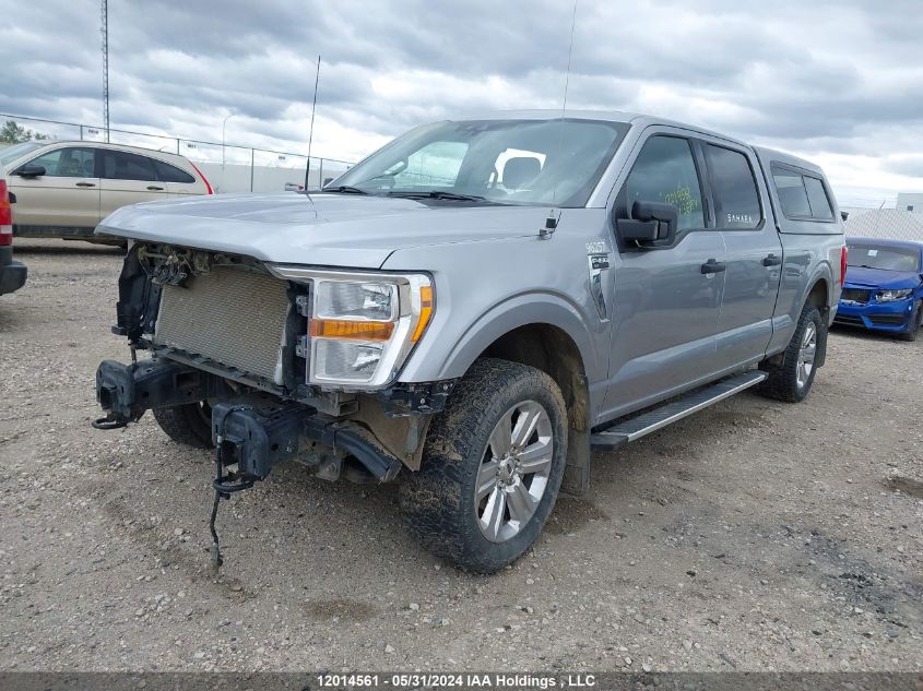 2022 Ford F-150 Xlt VIN: 1FTFW1E58NFA31360 Lot: 12014561