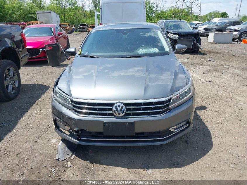 2017 Volkswagen Passat VIN: 1VWCT7A34HC021754 Lot: 12014588