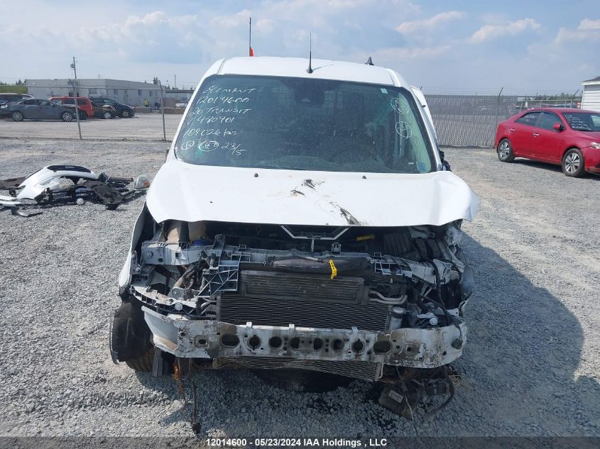2020 Ford Transit Connect Xlt VIN: NM0GS9F20L1480901 Lot: 12014600